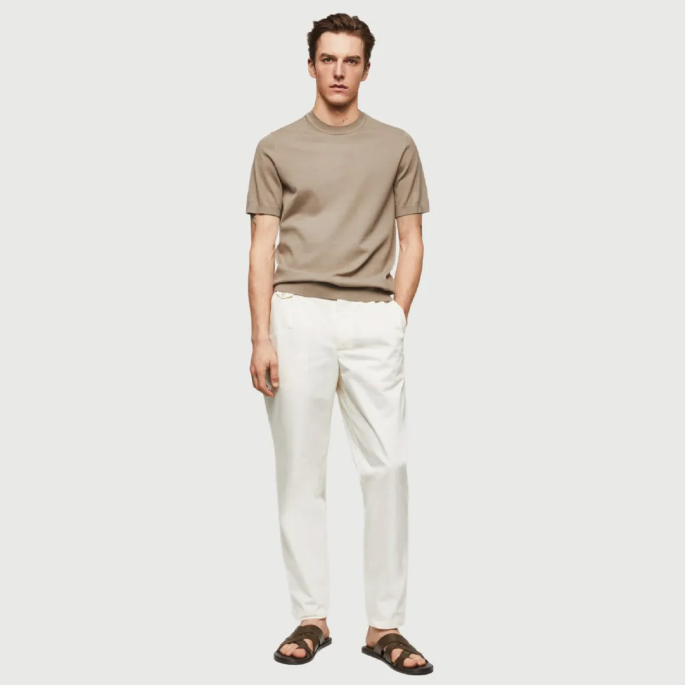 Fine-Knit Men T-shirt2